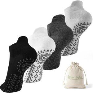 Grip Socks Pilates Socks, Grippy Sock Woman Yoga Slipper Non Slip